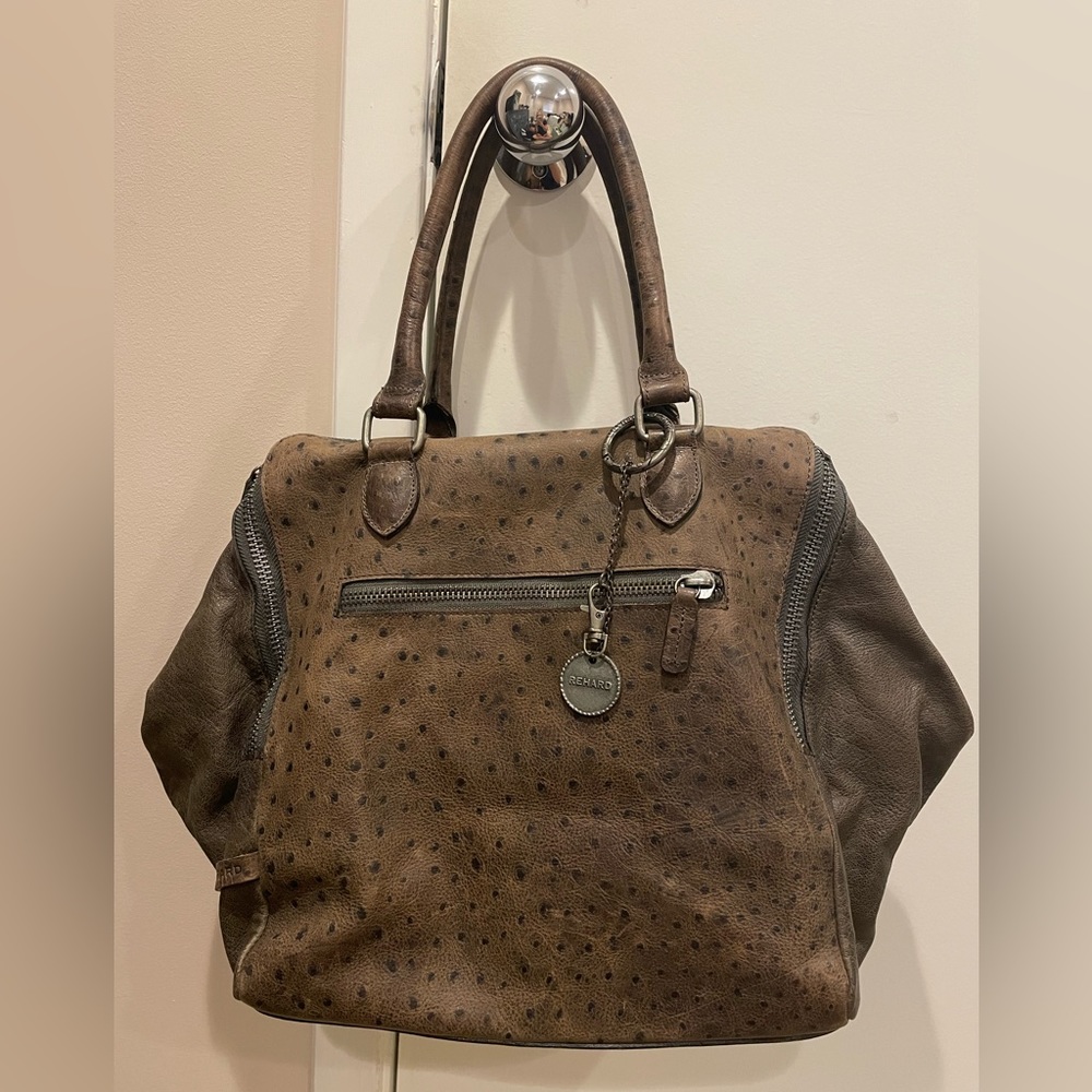 Handbag - REHARD - leather Made in Italy